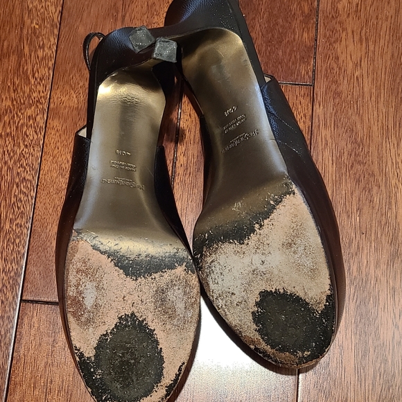 Saint Laurent YSL Tribtoo Slingback Pumps - Picture 9 of 11